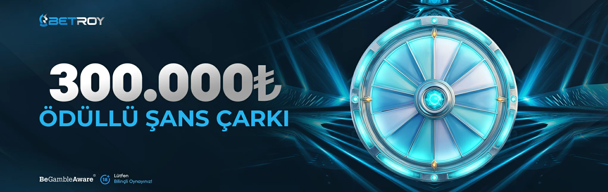 Betroy 300 bin TL ödüllü şans çarkı